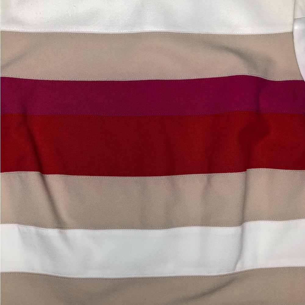 ⭐️NEW⭐️White House Black Market (WHBM) Sleeveless Color Block Sheath Dress - Picture 6 of 9